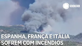 Spain, France and Italy struggle with wildfires