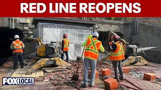 WMATA Red Line service resumes Labor Day after 9-week project