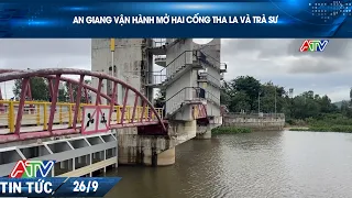 AN GIANG OPERATES AND OPENS THA LA AND TRA SU SLUICE GATES