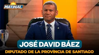 José David Báez, Deputy for Santiago Province | Matinal