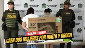 ? ? Capturan a mujeres por hurto y a un hombre por tráfico de drogas en Calima El Darién.
