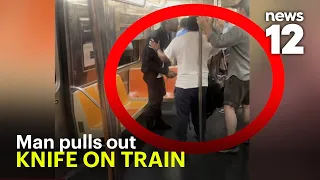 Exclusive video captures Q train fight before passenger is slashed, NYPD says
