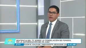 TC dicta sentencia sobre congelación de fondos y debido proceso | Enoé Domínguez, Abogado