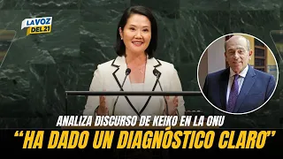 What did Peru achieve at the UN? Hugo de Zela analyzes Keiko Fujimori's speech