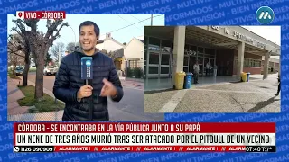 Tragedia en Córdoba: Un nene de tres años murió tras el ataque de un pitbull