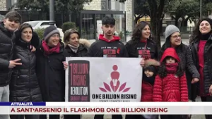 ATTUALITÀ. A SANT’ARSENIO IL FLASHMOB ONE BILLION RISING