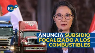 KEIKO FUJIMORI's government to provide fuel subsidy for transport workers following price hike