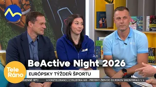Ako viesť deti k pohybu? BeActive Night 2026 a Európsky týždeň športu | Teleráno