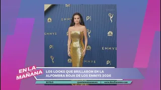 The best red carpet looks from the 2026 Emmys | En La Mañana