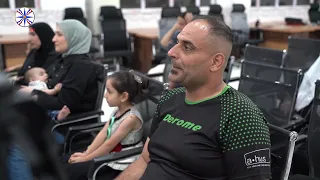 برنامج العلاج النفسي والاجتماعي من خلال الفن افتتاح المعرض الثالث في محافظة نينوى