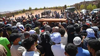 Mourners in Algeria bid farewell to 10-year-old boy trapped for days in well