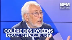 "We all know that future pensions for high schoolers will go down, it's inevitable" (Alain Trannoy)