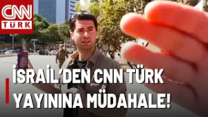 SON DAKİKA? İsrail CNN TÜRK Yayınına Müdahale Etti! Canlı Yayın Sırasında Kamera Böyle Kapatıldı...