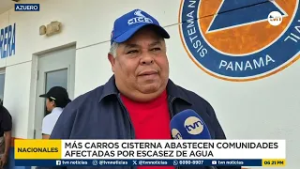 Idaan refuerza abastecimiento de agua en Azuero