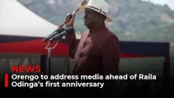 Orengo to address media ahead of Raila Odinga’s first anniversary