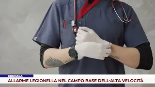 NEWS. LEGIONELLA ALERT AT THE HIGH-SPEED RAIL BASE CAMP