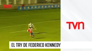 ¡Federico Kennedy en el try al final del amistoso! | Rugby: Chile vs Italia