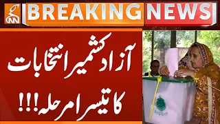 Third phase of Azad Kashmir elections!!! | Breaking News | GNN