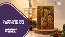 CANDLE CARVING - THE THREE WISE MEN | Learn and Sell