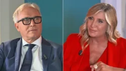 Myrta Merlino interviews Alberto Leonardis