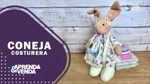?✨ Conejita Costurera: La Manualidad Más Tierna Que Harás Esta Temporada #aprendayvenda