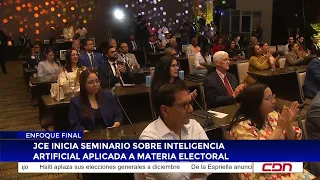 JCE begins seminar on artificial intelligence applied to electoral matters