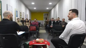 Književno veče "Pisac bez knjige" autora Siniše Balte održano u Tesliću - 23.02.2026.