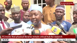 FG insists that physical libraries remain critical hub for research