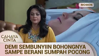 Gamau Ketahuan Bohong! Si Ibu Sampe Sumpah Pocong | Momen Cahaya Cinta Eps 3 (2/2)