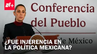 Sheinbaum says revocation of Andrés Manuel López Beltrán's visa has political motives