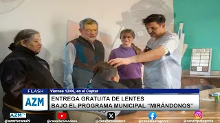 Free eyeglasses distribution under the “Mirándonos” municipal program