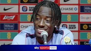 Noni Madueke FULL England press conference ahead of DR Congo World Cup knockout clash