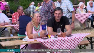 Régi idők hangulatát idézte fel az egri Sörkert az államalapítás ünnepén - 2026.08.21.