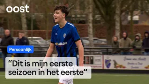 Doelpuntenmachine Joppe (18) is derde generatie in eerste elftal | RTV Oost