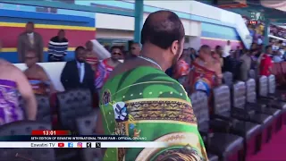 His Majesty King Mswati III has graced the 58th edition of the Eswatini International Trade Fair.