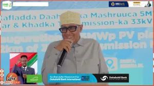 "Berbera waa magaaladii ictiraafka Dunidoo dhamina way xiisaynaysaa ..."Madaxweyne C/raxmaan Cirro