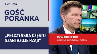 Ryszard Petru: Pełczyńska often blackmails the government | MORNING GUEST