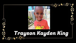 Death Announcement - Trayson Kayden King