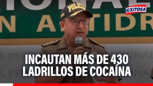 ?? PNP decomisa más de 430 ladrillos de cocaína