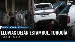 Heavy rains leave Istanbul, Turkey underwater