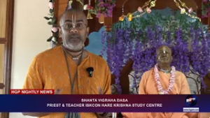 WE MUST PUT ASIDE OUR GRIEVANCES AND ANIMOSITY- SHANTA VIGRAHA DAS URGES IN HOLI MESSAGE