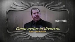 873 How to Avoid Divorce. 11/27/2003