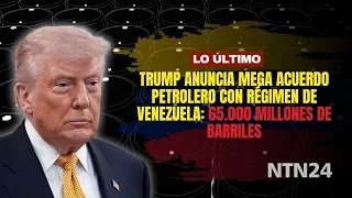 Trump announces mega oil deal with Venezuela regime: 65 billion barrels