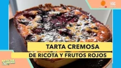 Ricotta and berry tart with no refined flour, super easy | #ITSNOTTHATDIFFICULT