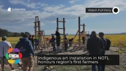 Indigenous art installation in NOTL honours region’s first farmers