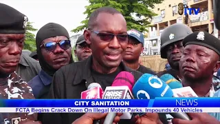 CITY SANITATION: FCTA Begins Crack Down On Illegal Motor Parks, Impounds 40 Vehicles