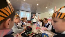 Municipal stage of the "First Teacher" competition.