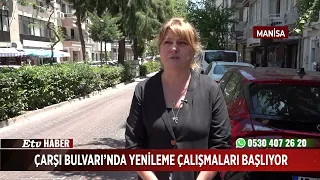 Çarşı Bulvarı’nda Yenileme Çalışmaları Başlıyor