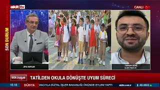 Psikolog Furkan Deniz velileri uyardı okula dönüşte çocukların psikolojisi