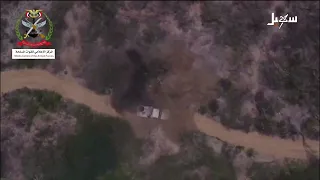 Armed Forces drone strikes target Houthi militants and vehicles on the Fifth Military Region front